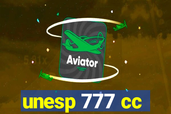 unesp 777 cc